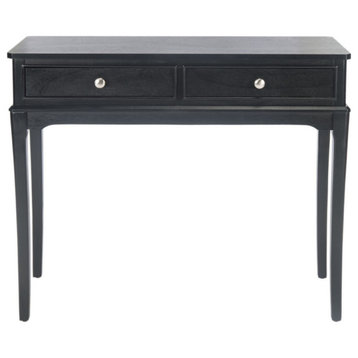 Valentine 2 Drawer Console Table Black