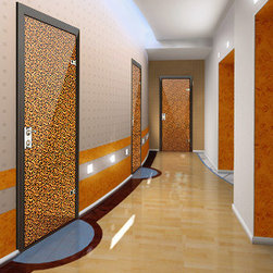 Milano-400TX4 Fabric Glass - Interior Doors