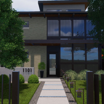 New Denver Home with Outdoor Hosting Spaces