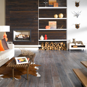 Beautiful natural oil finished hardwood floors