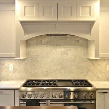 Huntington: White Shaker with Spekva Wooden Top