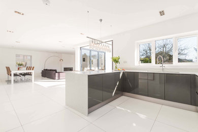 Design ideas for a contemporary home in West Midlands.