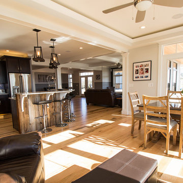 Modern Farmhouse on Golf Course