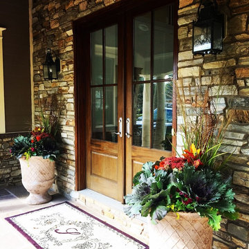 Fall Container Garden Design