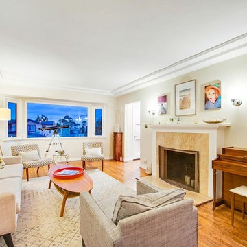 W 63rd LA Remodeling Living Room