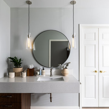 Modern Aging in Place ADA Bathroom