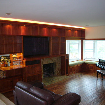Mahogany Media Room