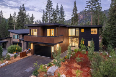 Example of a trendy exterior home design in Other