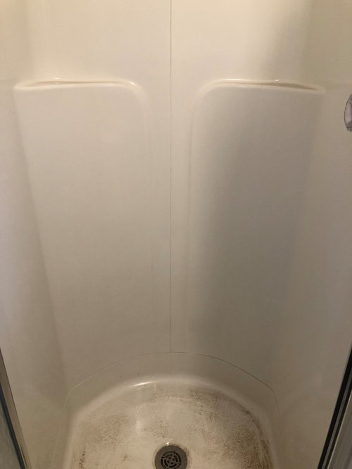 Caulking in Fiberglass Shower Stall