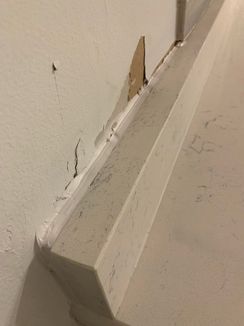 Quartz Countertop Gap