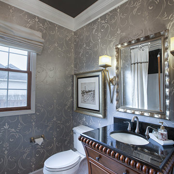 Algonquin Family room, Kitchen and powder room revitalized