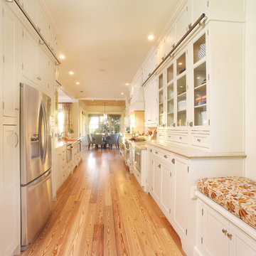 LaGrange door style in Maple finished in Ivory Cream