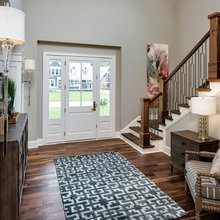 foyer and stairs
