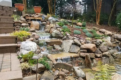 Inspiration for a traditional landscaping in Other.
