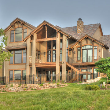 Coastal Transitional-Style Custom Home