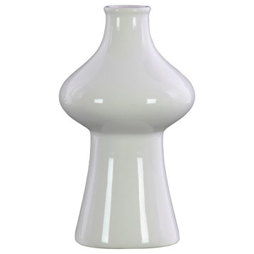 Sorano Vase, Glossy White, Large