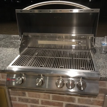 Flower Mound, outdoor kitchen
