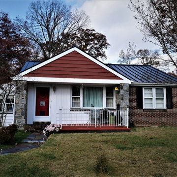 Charcoal Grey Standing Seam Metal Roof in Woodbury, NJ