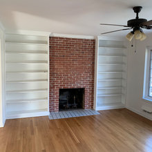 Cabin Bookshelves