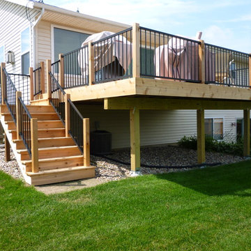 Prairie Rose Cedar Deck and Fence