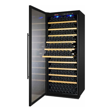 Allavino Vite Series 305 Bottle Single-Zone Wine Refrigerator - Black Door with