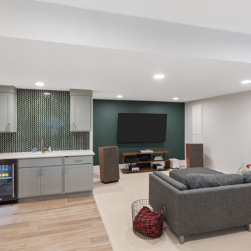 2-Story Basement Finish Parkville, MO