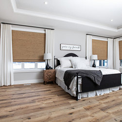 Drapes make this Modern Farmhome - Window Treatments
