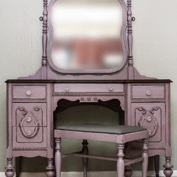 Maleficent - Antique Vanity - Bedroom Furniture