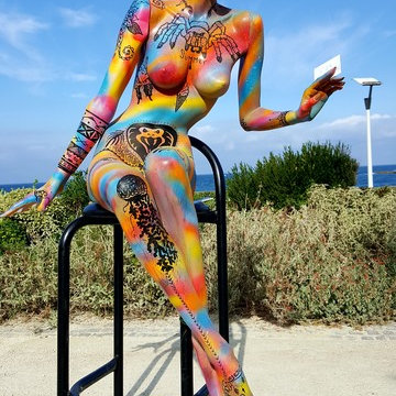 Mannequin à Biarritz