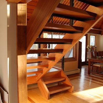 Custom Sapele Staircase