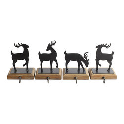 REINDEER STOCKING HOLDER - SET - Products