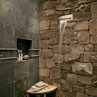 75 Beautiful Slate Tile Bathroom Pictures Ideas Houzz