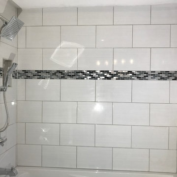 Mosaic Accent with Cubbies