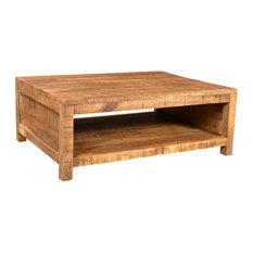 VidaXL Antique Style Mango Wood Coffee Table