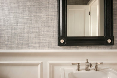Bathroom - large transitional bathroom idea in New York