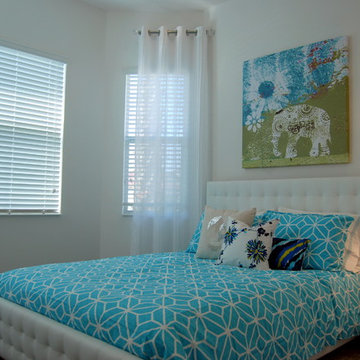 Contemporary, Warm with Rustic touches
