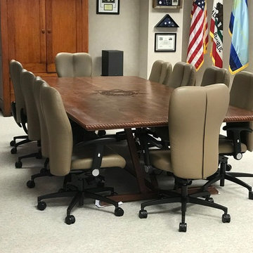San Bernardino PD Conference Table | Snow Cabinetry