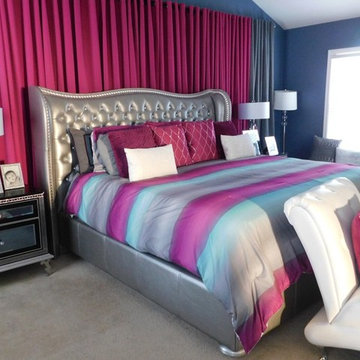 Fuchsia Hollywood Glam