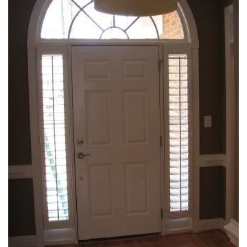 Plantation Shutters for Sidelights