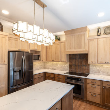 Olathe Kitchen Remodel with Powder Bath + Laundry Room Transformation