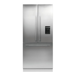 80" French Door Integrated Refrigerator with ice and water - Kitchen Products