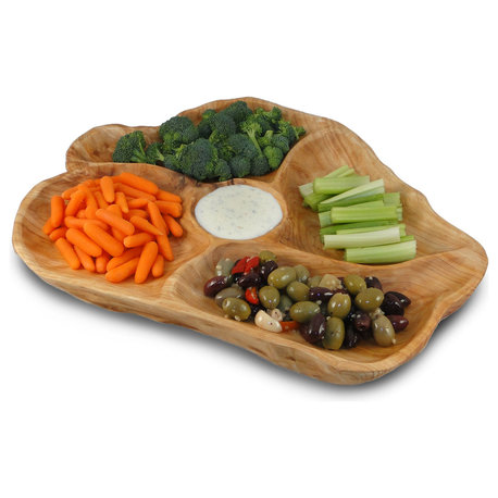 Root Wood Large Appetizer Platter