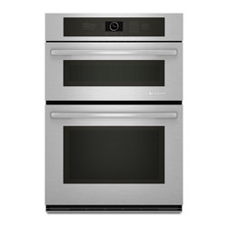 Jenn-Air 30" Combination Microwave/wall Oven, Stainless Steel/Black | JMW2430WS - Ovens