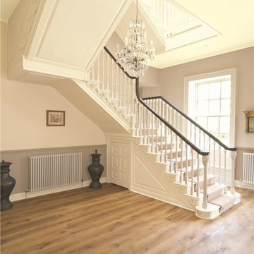 Hall in Archive, London Stone, and Slipper Satin