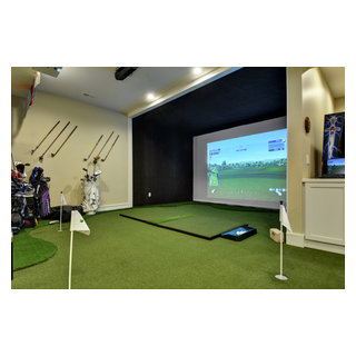 Basement Game Room Remodel - Traditional - Basement - Denver - by Julia ...