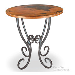 Milan Bar Table (40in. Tall) by Mathews & Co. - Indoor Pub And Bistro Tables
