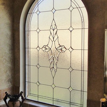 Bathroom Stained Glass