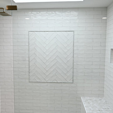 Classic White Shower