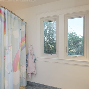 Bright Bathroom with New Casement Windows - Renewal by Andersen San Francisco Ba