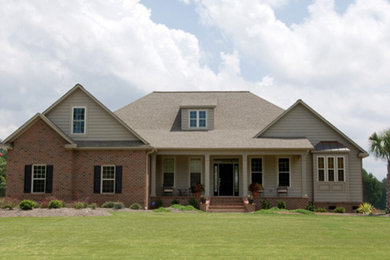 Transitional exterior home idea in Other